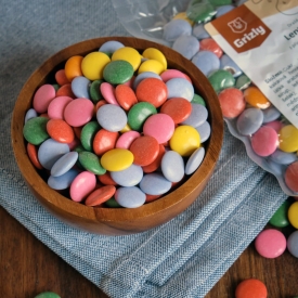 Bunte Schokolinsen